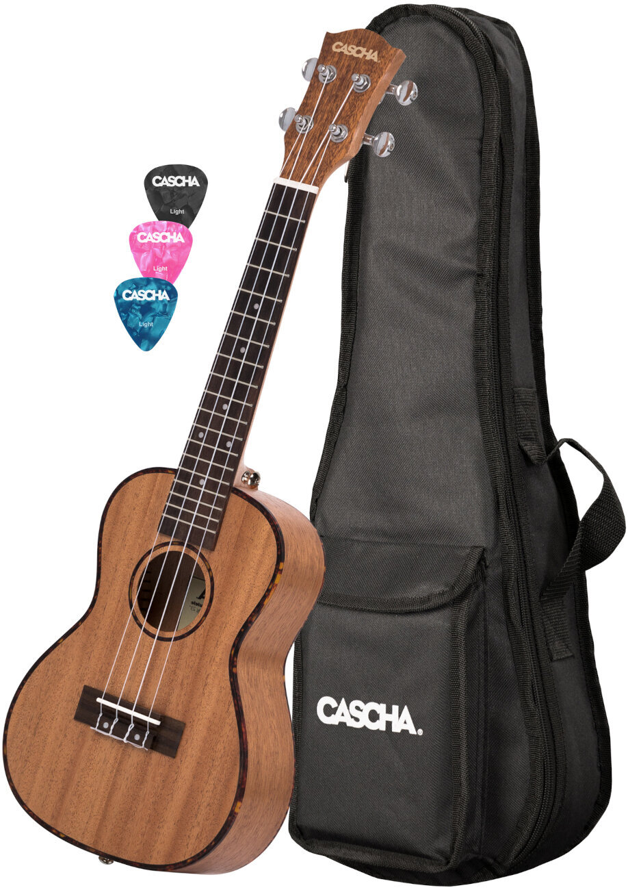 Cascha HH2035L Koncertní ukulele Natural Cascha