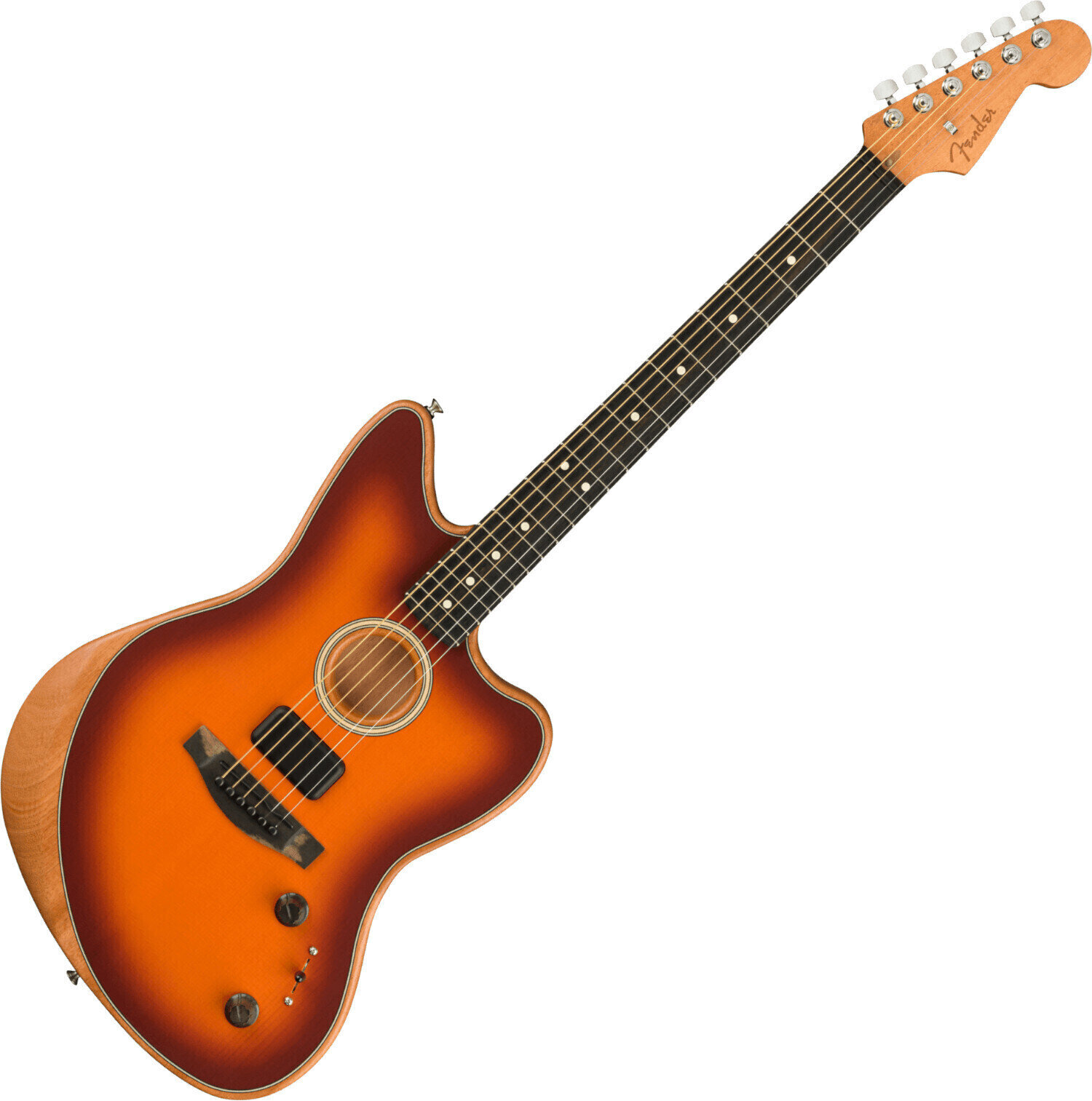 Fender American Acoustasonic Jazzmaster Tobacco Sunburst Fender