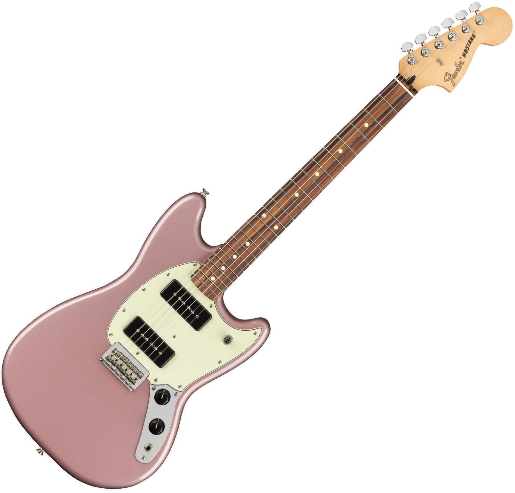 Fender Mustang 90 PF Burgundy Mist Metallic Fender