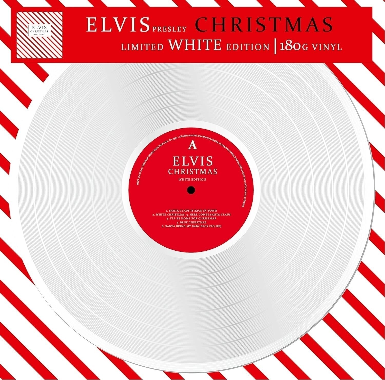 Elvis Presley - Christmas (Limited Edition) (White Coloured) (LP) Elvis Presley