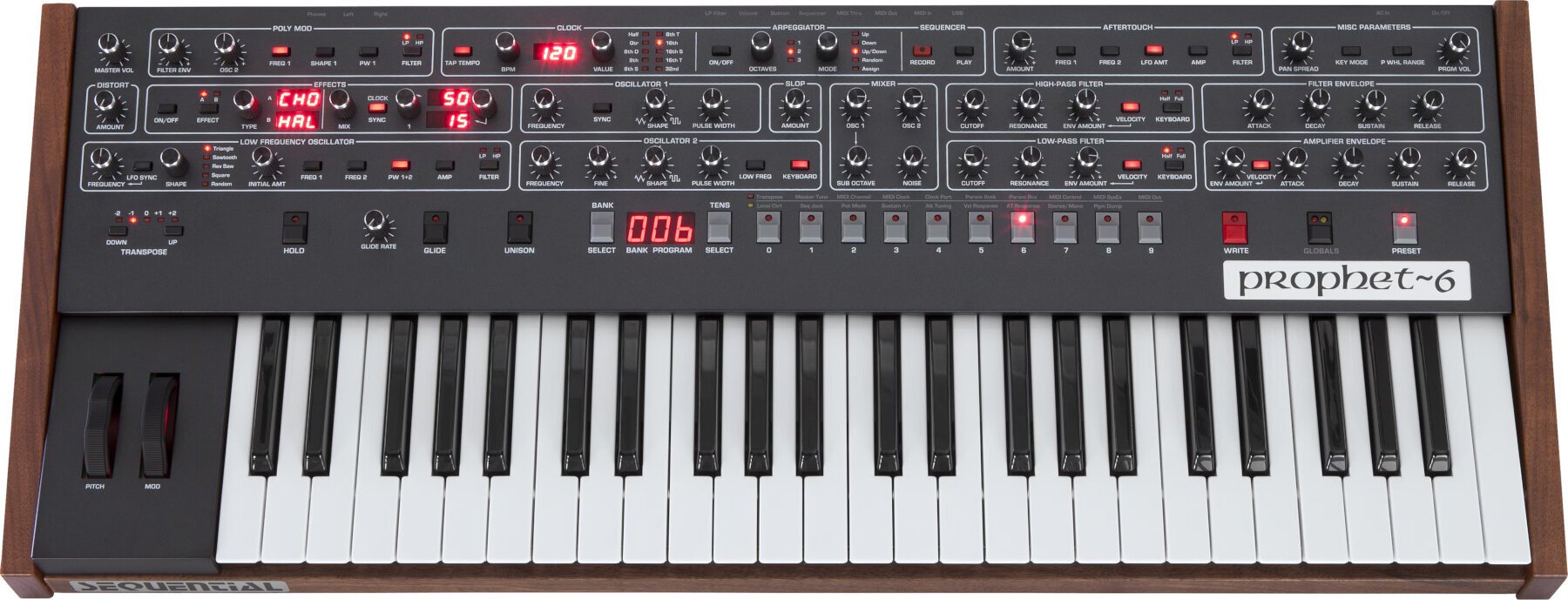 Sequential Prophet 6 Keyboard Sequential
